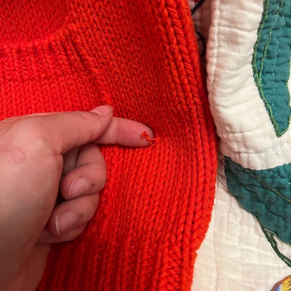 Babaa cardigan in summer flame No.16 - Picture 5 of 9